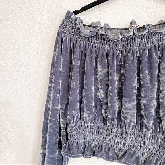 Show Me Your Mumu Ruffle Off the Shoulder Top Size XS - Picture 5 of 8